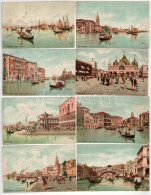 ** Venezia, Venice; - 12 Db RÉGI Litho Művészlap / 12 Pre-1945 Litho Art Postcards - Ohne Zuordnung