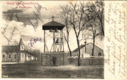 T2/T3 1905 Vornicenii Mici, Józseffalva (Bukowina, Bukovina); Hauptplatz / Main Square (fa) - Unclassified