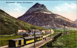 ** T1 Berninahäuser (Pontresina), Berninabahn / Railway Station, Train - Ohne Zuordnung