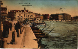 T2/T3 1906 Stockholm, Blasieholmshamnen / Port, Harbour (EK) - Ohne Zuordnung