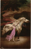 * T2/T3 Slightly Erotic Lady With Horse (EK) - Zonder Classificatie