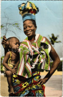 * T3 L'Afrique En Couleurs. Mere Et Enfant / African Folklore, Mother And Child (EB) - Ohne Zuordnung