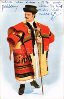 T2/T3 1939 Juhász, Magyar Folklór Művészlap / Schäfer / Shepherd, Hungarian Folklore Art Postcard (EK) - Ohne Zuordnung