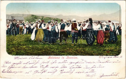 T2/T3 1902 Kolotanz In Bosnien / Bosnian Folklore, Traditional Dance (EK) - Non Classés