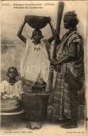 * T3 1920 Senegal, Pileuse De Couscous / African Folklore, Couscous Pounder (EB) - Sin Clasificación
