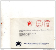 1973 LETTERA OSLO - Covers & Documents