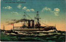 T2/T3 1911 SMS Erzherzog Franz Ferdinand Az Osztrák-Magyar Haditengerészet Radetzky-osztályú Csatahajója / K.u.K. Kriegs - Sin Clasificación