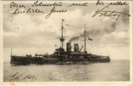 T2/T3 1912 SMS Erzherzog Franz Ferdinand Az Osztrák-Magyar Haditengerészet Radetzky-osztályú Csatahajója / K.u.K. Kriegs - Unclassified