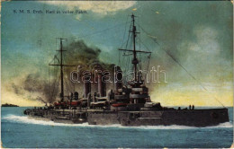 T2/T3 1914 SMS ERZHERZOG KARL Osztrák-magyar Haditengerészet Csatahajó. C. Fano Photochrom 1913. / K.u.K. Kriegsmarine,  - Non Classificati