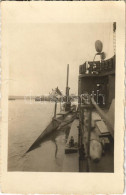 ** T2 S.M. U-VI Osztrák-magyar Tengeralattjáró Lehorgonyozva A Kikötőben / K.u.k. Kriegsmarine Unterseeboot VI / Austro- - Unclassified