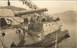 * T1/T2 S.M. U-XVI Osztrák-magyar Tengeralattjáró Lehorgonyozva Az SMS Monarch Mellé / K.u.k. Kriegsmarine Unterseeboot  - Non Classificati