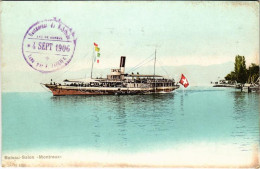 * T2/T3 Bateau-Salon "MONTREUX" / Salon Steamship (EK) - Ohne Zuordnung