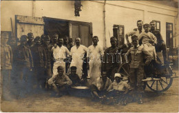 * T2/T3 Osztrák-magyar Katonák Csoportja / WWI Austro-Hungarian K.u.K. Military, Group Of Soldiers. Photo (EK) - Unclassified