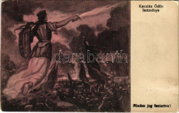* T2/T3 Osztrák-magyar Katonai Művészlap / WWI Austro-Hungarian K.u.K. Military Art Postcard S: Kaczián Ödön (EB) - Non Classificati