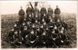 T2/T3 1931 Terezín, Theresienstadt; Czech Military, Group Of Soldiers. Foto Zeiberdlich Photo - Zonder Classificatie