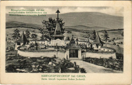 ** T2/T3 Kriegerfriedhof Bei Grab. Kriegergräberanlagen Auf Den Westgalizischen Schlachtfeldern Des Militärkommandoberei - Ohne Zuordnung