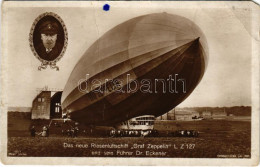** T4 Das Neue Riesenluftschiff "Graf Zeppelin" L.Z. 127., Und Sein Führer Dr. Eckener. "Ross" Verlag 15/1. / German Air - Sin Clasificación
