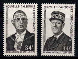 Nouvelle-Calédonie 1971 Mi. 508-509 Neuf ** 100% De Gaulle - Unused Stamps