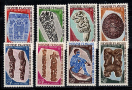 Polynésie Française 1968 Yv. 52-59 Neuf ** 100% Art, Culture - Neufs