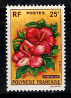 Polynésie Française 1962 Yv. 16 Neuf ** 100% 25 F, Flore, Fleurs - Neufs