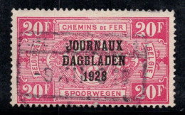 Belgique 1928 Mi. 19 Oblitéré 100% Journaux, 20 Fr - Zeitungsmarken [JO]