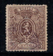 Belgique 1866 Mi. 22 Oblitéré 100% 5 C, Armoiries - 1866-1867 Petit Lion (Kleiner Löwe)