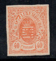 Luxembourg 1859 Mi. 11 Neuf * MH 100% 40 C, Armoiries - 1859-1880 Wappen & Heraldik