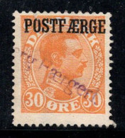 Danemark 1922 Mi. 6 Oblitéré 100% Colis Postaux 30 O, Roi Christian - Parcel Post
