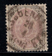 Danemark 1870 Mi. 17 Oblitéré 100% 3 S, CHIFFRES - Used Stamps