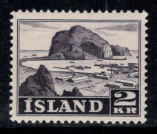 Islande 1950 Mi. 269 Neuf * MH 100% 2 Paysages K-r - Unused Stamps