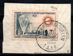 Territoire Antarctique Français TAAF 1963 Yv. 21 Oblitéré 80% 20 F, Archipel De Crozet - Gebraucht