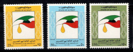 Koweït 1994 Mi. 1360-1362 Neuf ** 100% Couleurs Nationales, Libération - Kuwait