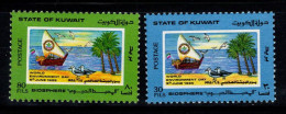 Koweït 1985 Mi. 1087-1088 Neuf ** 100% Journée De L'environnement - Kuwait