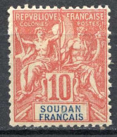 Réf 83 > SOUDAN < N° 16 * Neuf Ch -- MH * - Unused Stamps