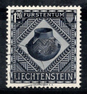 Liechtenstein 1953 Mi. 321 Oblitéré 100% 1.20 Fr, Musée, Art, Pichet - Usati