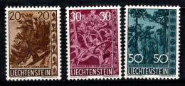 Liechtenstein 1960 Mi. 399-401 Neuf ** 100% Arbres, Flore - Ungebraucht