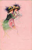 T2/T3 1917 Lady Art Postcard. Raphael Tuck & Sons Connoisseur Serie "Rosig Und Rassig" No. 1239. Kollektion Moderne Meis - Ohne Zuordnung