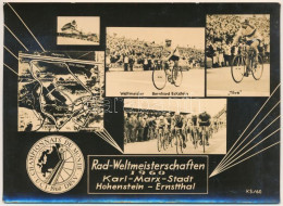 ** T2/T3 1960 Rad-Weltmeisterschaften Karl-Marx-Stadt Hohenstein Ernstthal. Championnats Du Monde UCI 1960 DRSV: Bernhar - Ohne Zuordnung