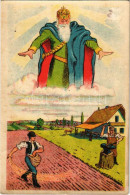 ** T3 Szent István Országa / Hungarian Irredenta Propaganda With Stephen I Of Hungary (gyűrődések / Creases) - Sin Clasificación