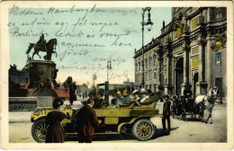 T3 1911 Berliner Leben. Schlossfreiheit. Ausfahrt Des Kaisers / Wilhelm II In An Automobile (EB) - Zonder Classificatie