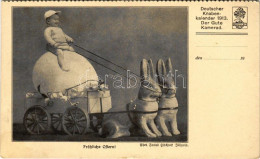 ** T2/T3 Fröhliche Ostern! Deutscher Knabenkalender 1913. Der Gute Kamerad. Phot. James Hitchcock Illinois / Húsvéti üdv - Non Classificati