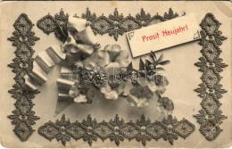 * T3/T4 1907 Prosit Neujahr! / New Year Greeting Art Postcard (EB) - Ohne Zuordnung