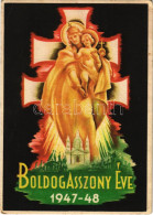 T3 1947-48 Boldogasszony Éve; Actio Catholica / The Year Of Blessed Virgin Mary (EB) - Unclassified