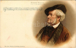 ** T2/T3 Richard Wagner 1813-1883. Imp. Axel Eliassons Konstförlag Stockholm Litho (EK) - Ohne Zuordnung