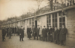 Paris * Carte Photo à Situer ! * Baraquemenbts En Bois GAVEAU BORD PLEYEL ... * Cachet Piano Klein Louis HURY - Autres & Non Classés