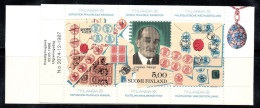 Finlande 1988 Mi. 1050 Carnet 100% Neuf ** 5.00 (M), Fabergé, Orfèvre Et Philatéliste - Blocks & Sheetlets