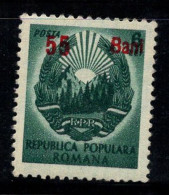 Roumanie 1950 Mi. 1326 Neuf ** 100% 55 B Surimprimé - Unused Stamps