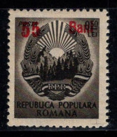 Roumanie 1950 Mi. 1324 Neuf ** 100% 55 B Surimprimé - Neufs