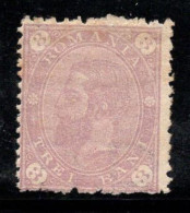 Roumanie 1864 Mi. 95 Neuf ** 100% Roi Charles I, 3 B - Unused Stamps
