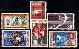 Dahomey 1966 Neuf ** 100% Poste Aérienne Air Africa,UNESCO,A.Schweitzer - Altri - Africa